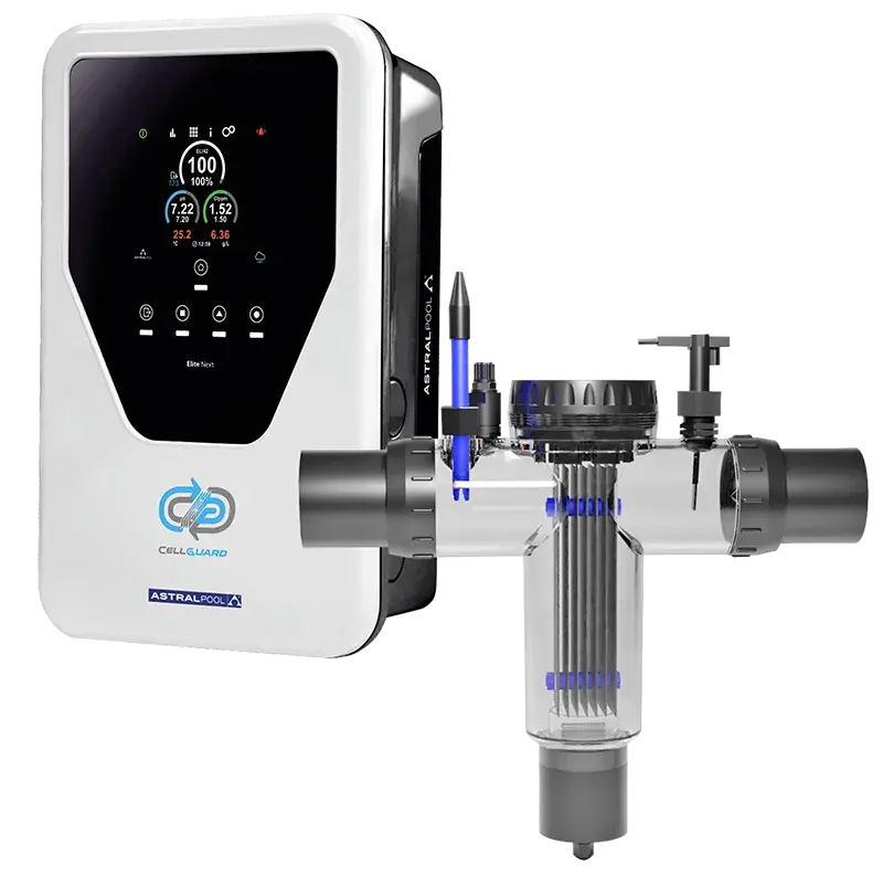AstralPool Elite Connect CellGuard LS pH – salt chlorinator – product image